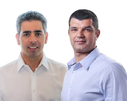 אסף אלמקיאס ואיתי ברדה, קרדיט: יח״צ